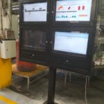 Gabinetes industriales tipo Tablero para 4 Monitores